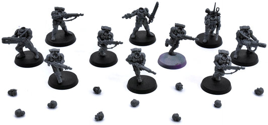 ASTRA MILITARUM 10 Cadians Shock Troops #1 Warhammer 40K 2846