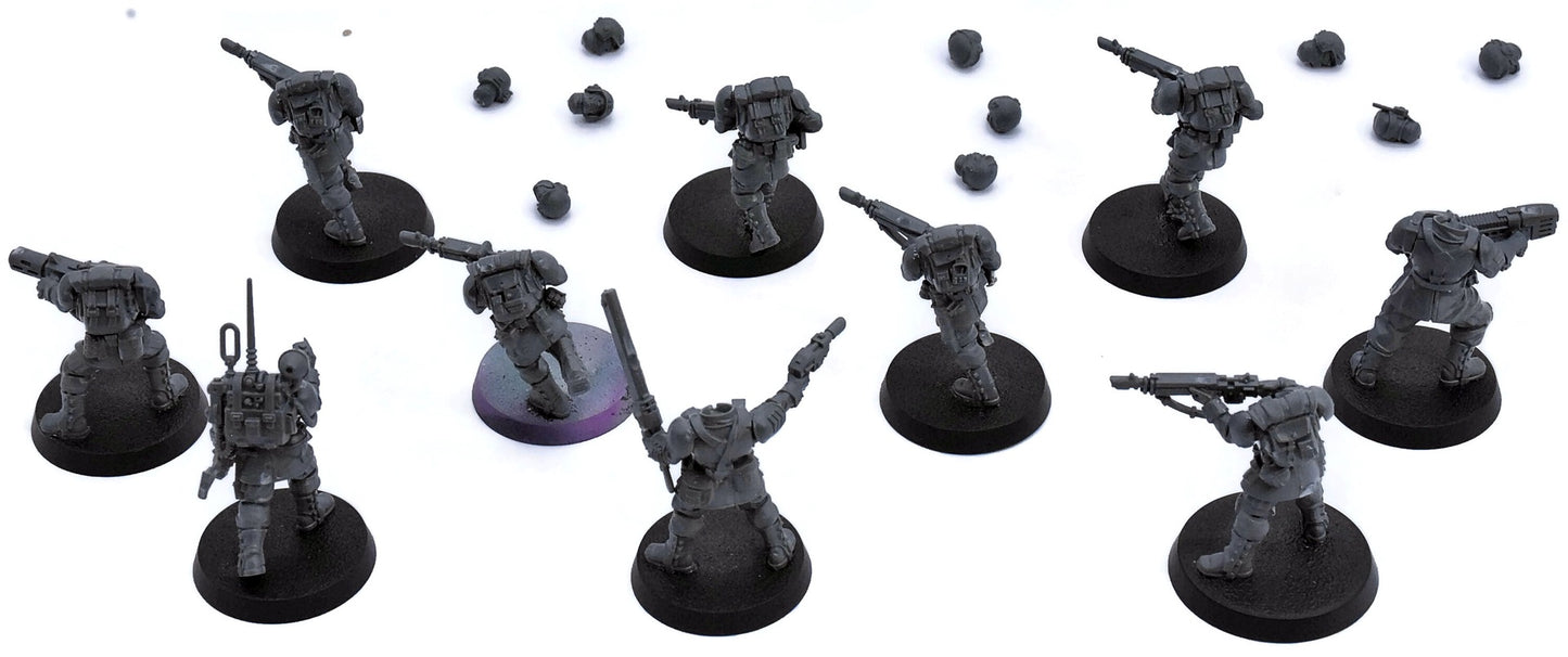 ASTRA MILITARUM 10 Cadians Shock Troops #1 Warhammer 40K 2846