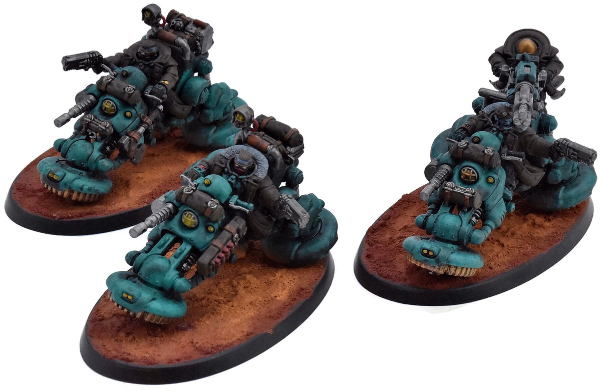 LEAGUES OF VOTANN 3 Hernkyn Pioneers #1 Warhammer 40K WELL PAINTED 3358