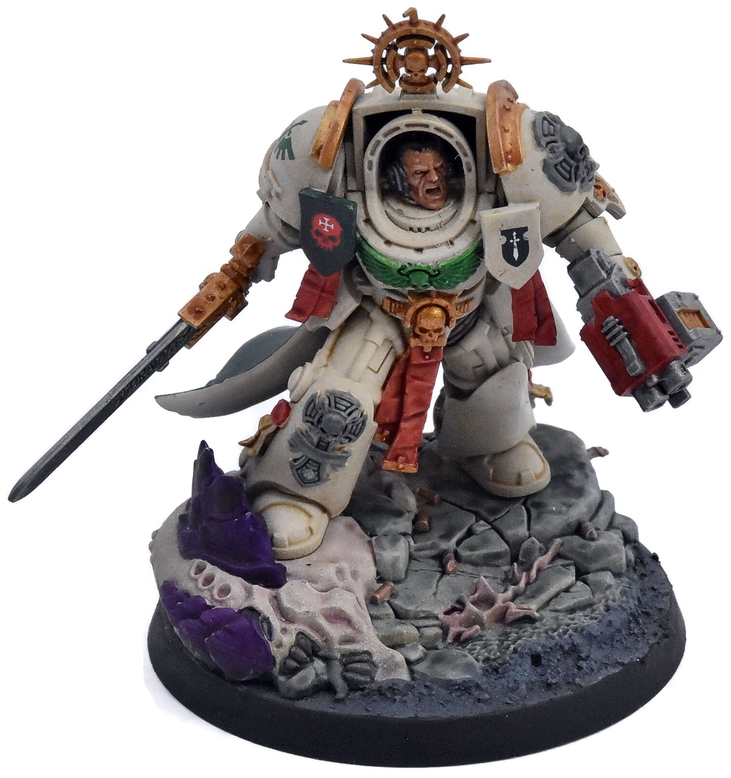 SPACE MARINES Terminator Captain #1 Warhammer 40K 2884