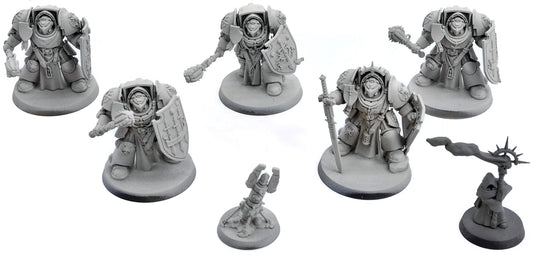 DARK ANGELS 5 Deathwing Knights #1 Warhammer 40K 2907