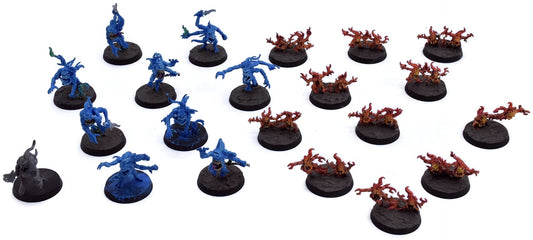 DISCIPLES OF TZEENTCH 10 Blue Horrors + 10 Brimstones #1 Sigmar 2945