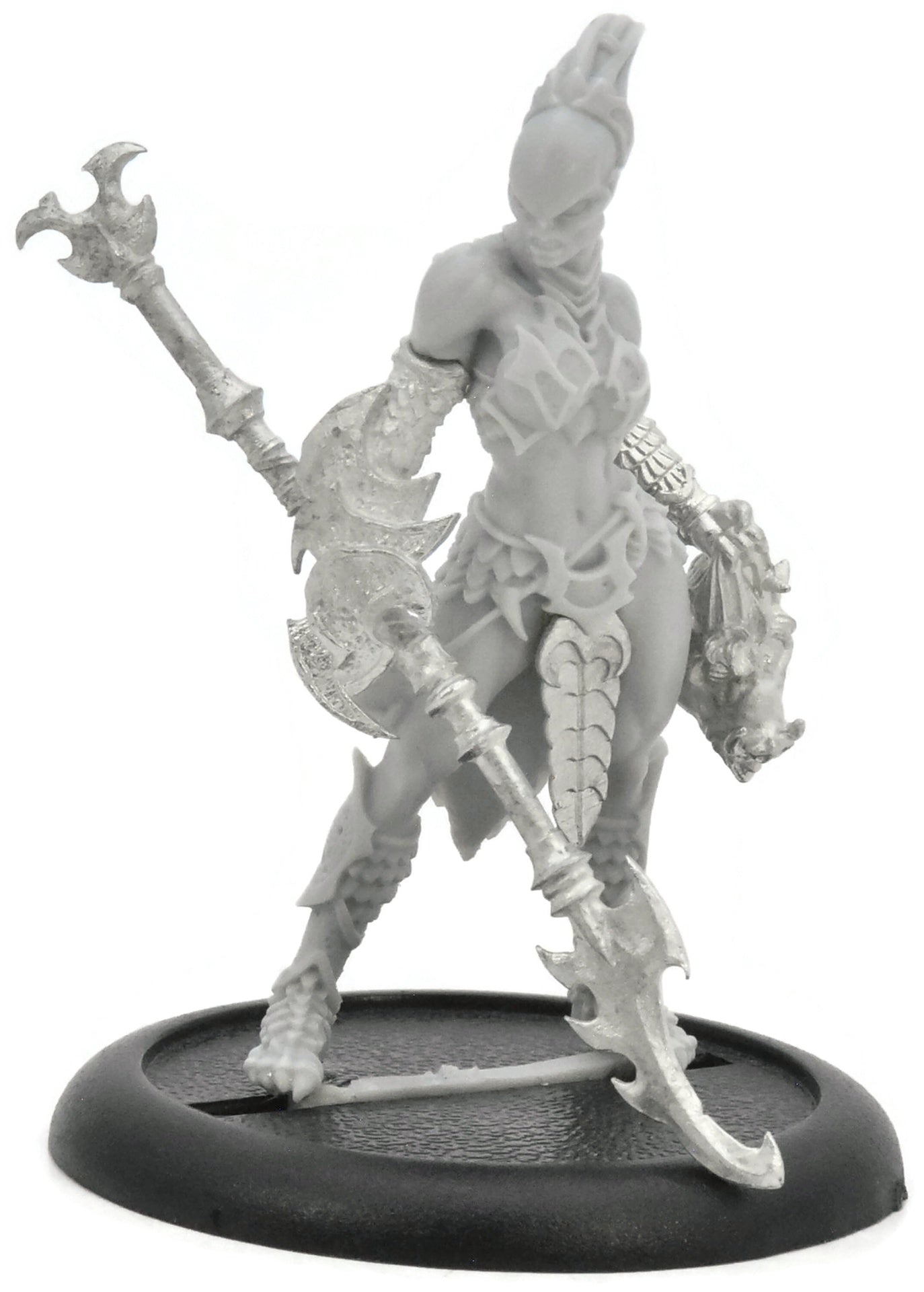 MERCENARY Totem Huntress #1 METAL PARTS Warmachine & Hordes 5616