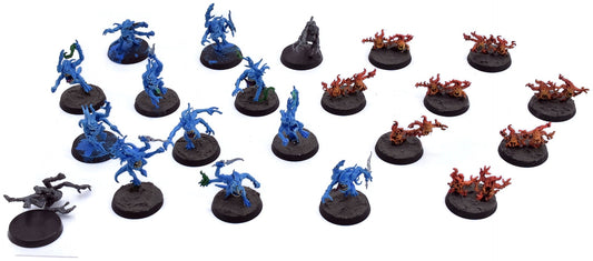 DISCIPLES OF TZEENTCH Blue Horrors + Brimstones #4 Sigmar 3010
