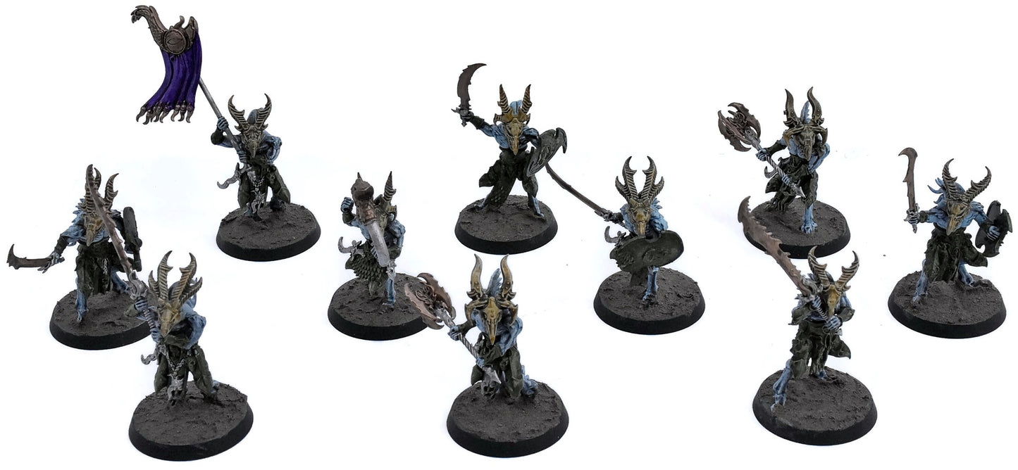 DISCIPLES OF TZEENTCH 10 Tzaangors #2 Sigmar 3119