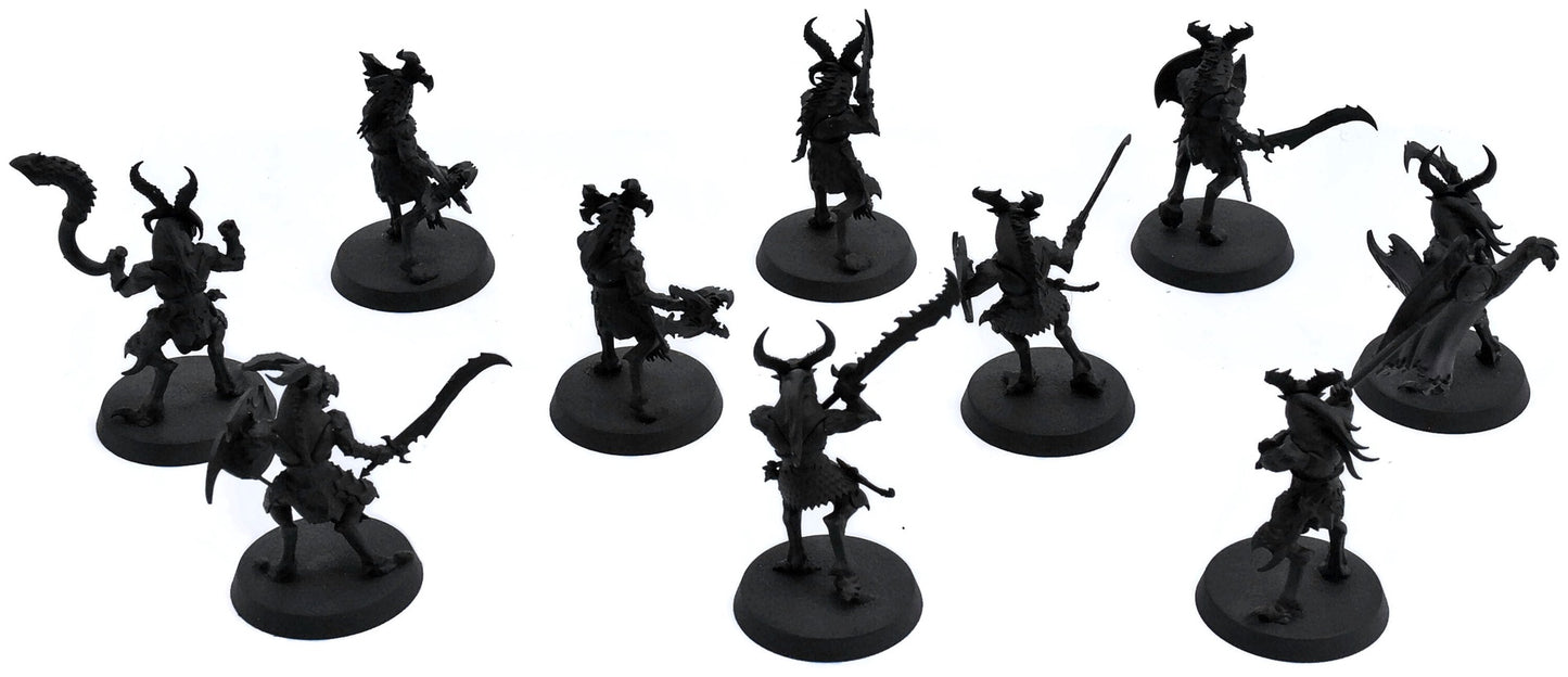 DISCIPLES OF TZEENTCH 10 Tzaangors #1 Sigmar 3164