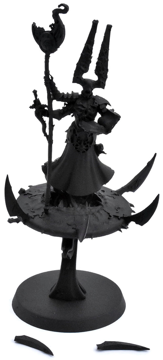 DISCIPLES OF TZEENTCH Gaunt Summoner of Tzeentch on Disk #1 FINECAST Sigmar 3171