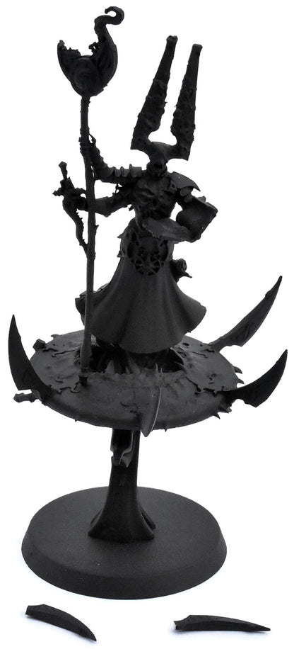 DISCIPLES OF TZEENTCH Gaunt Summoner of Tzeentch on Disk #1 FINECAST Sigmar 3171