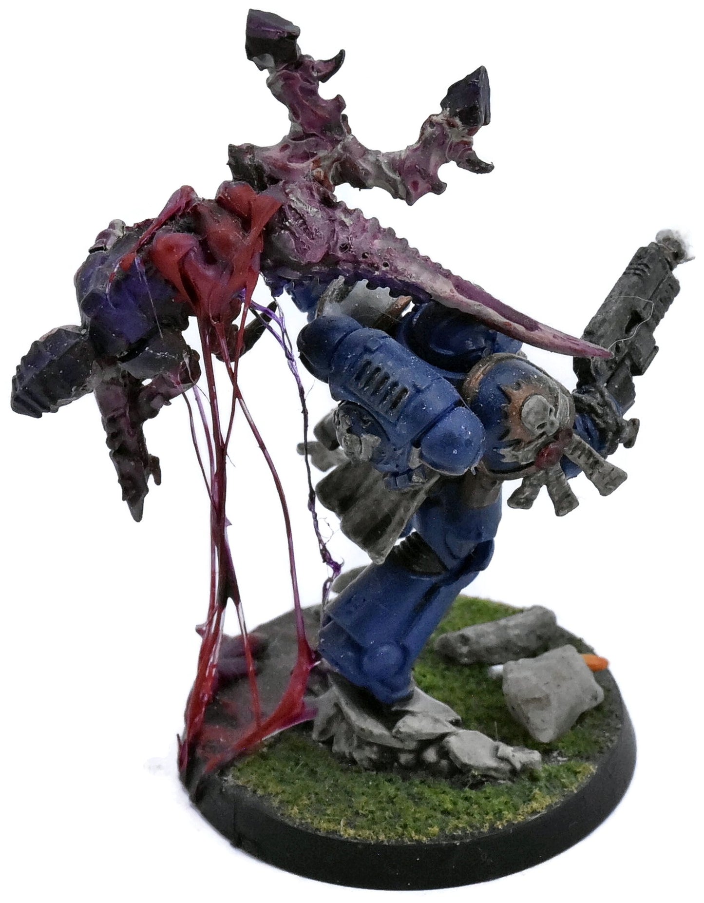 SPACE MARINES Captain Titus #1 Warhammer 40K Converted 3485