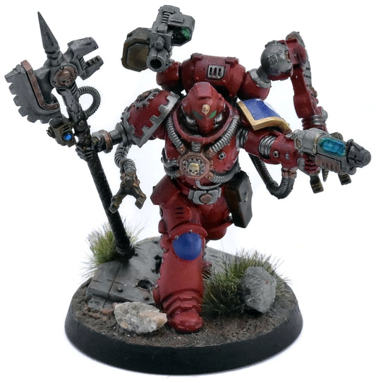 SPACE MARINES Techmarine #1 WELL PAINTED Warhammer 40K 3591