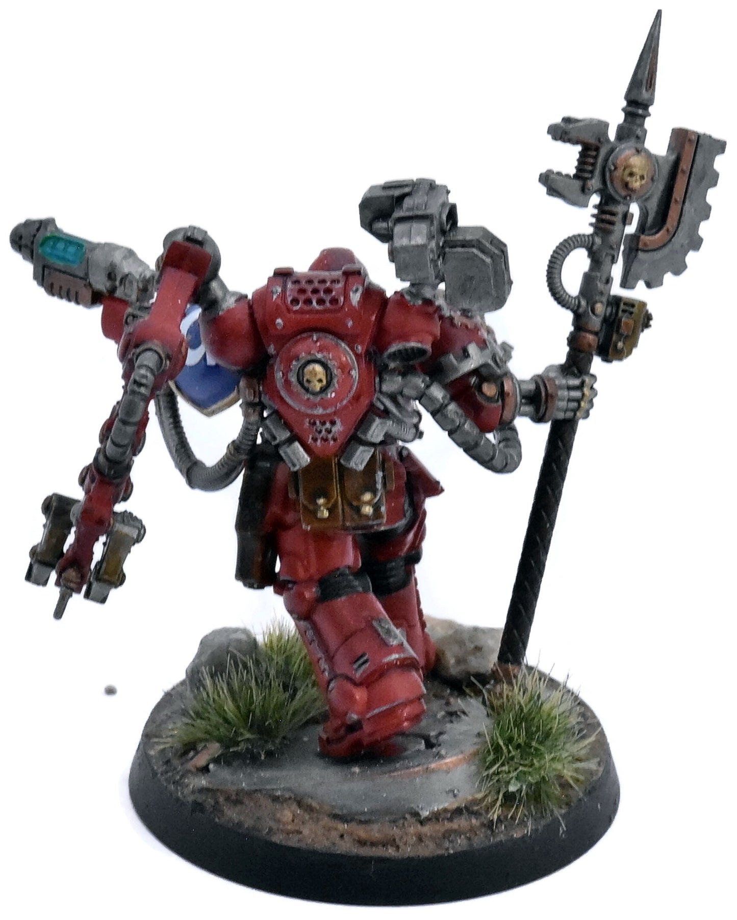 SPACE MARINES Techmarine #1 WELL PAINTED Warhammer 40K 3591