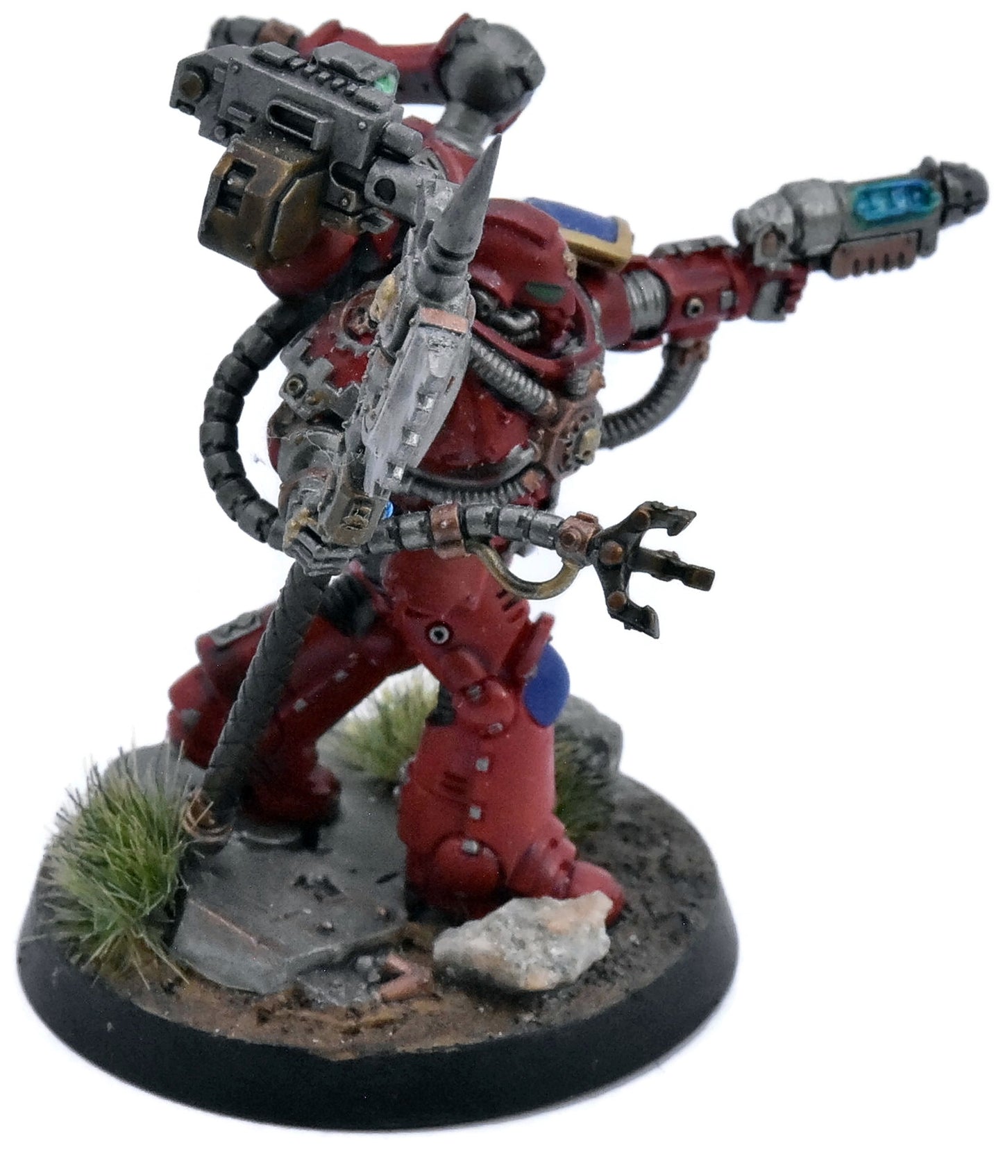 SPACE MARINES Techmarine #1 WELL PAINTED Warhammer 40K 3591