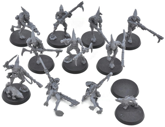 TAU EMPIRE 10 Kroot Carnivore Squad #1 Warhammer 40K 6095