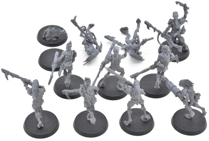 TAU EMPIRE 10 Kroot Carnivore Squad #1 Warhammer 40K 6095