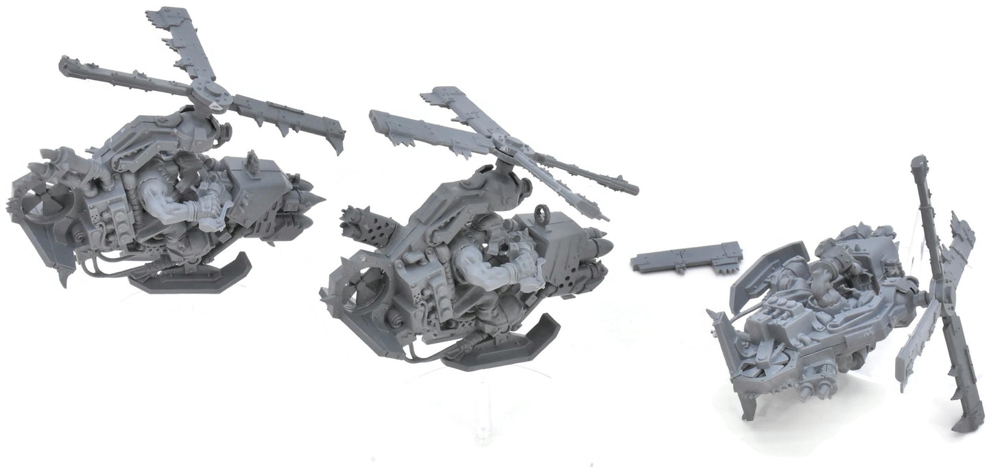 ORKS 3 Deffkoptas #1 Warhammer 40K 6132