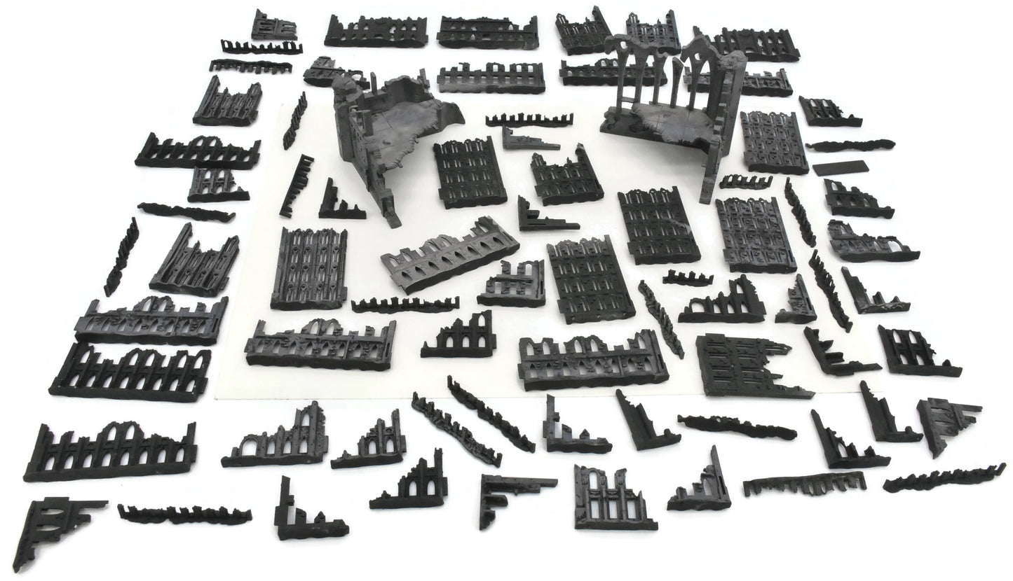 Warhammer 40K Scenery Lot Terrain Ruins #1 6231