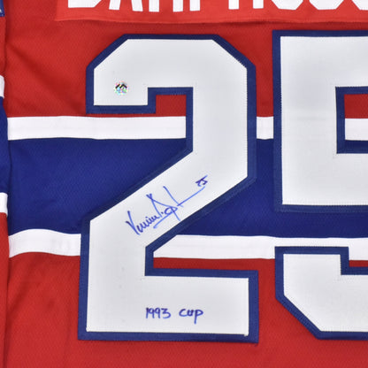 Vincent Damphousse Autographed Fanatics Premium Jersey