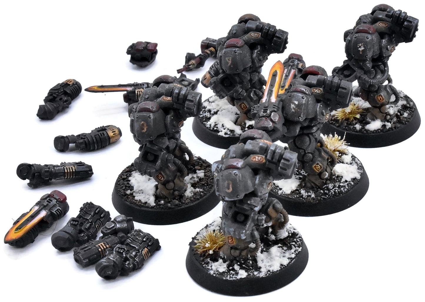 LEAGUES OF VOTANN 5 Einhyr Hearthguard #3 PRO PAINTED Magnetized 40K 3805