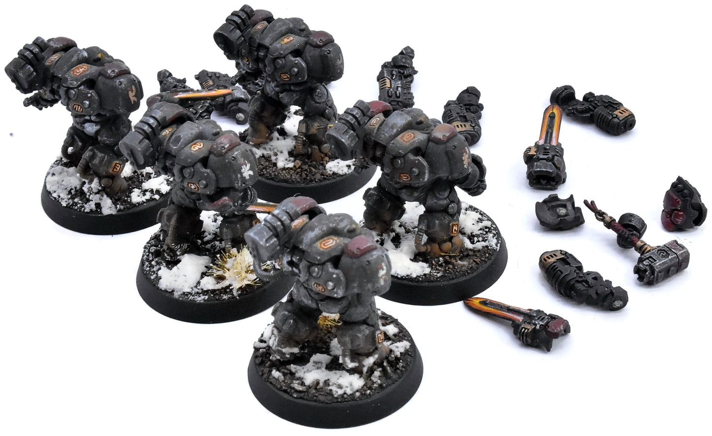 LEAGUES OF VOTANN 5 Einhyr Hearthguard #3 PRO PAINTED Magnetized 40K 3805
