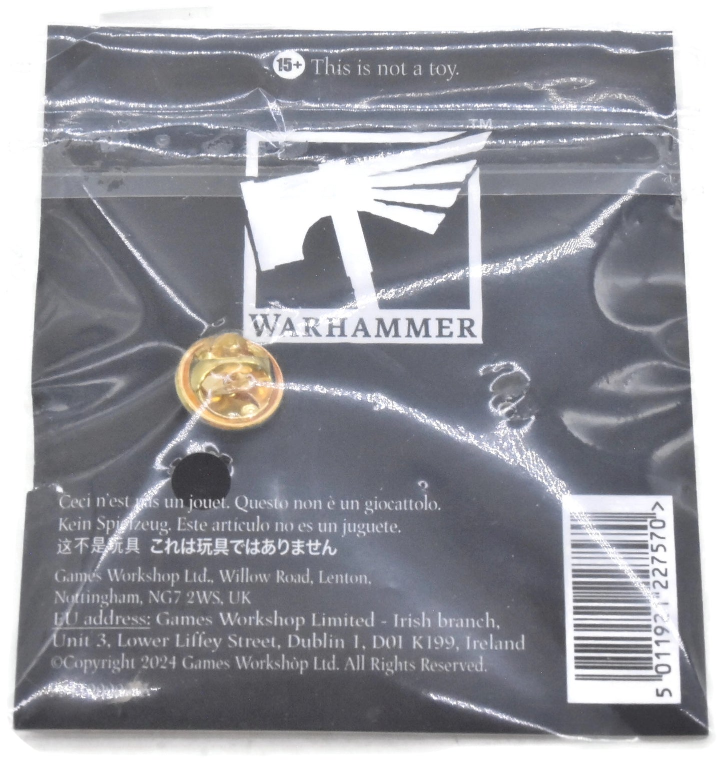 WARHAMMER Warhammer 40K Pins #1 METAL Warhammer 40K 6491