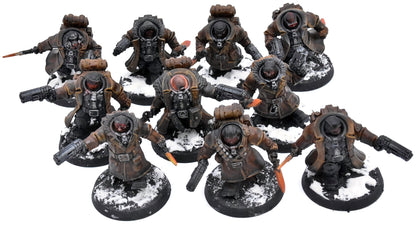 LEAGUES OF VOTANN 10 Hernkyn Yaegirs #1 PRO PAINTED Warhammer 40K 3843
