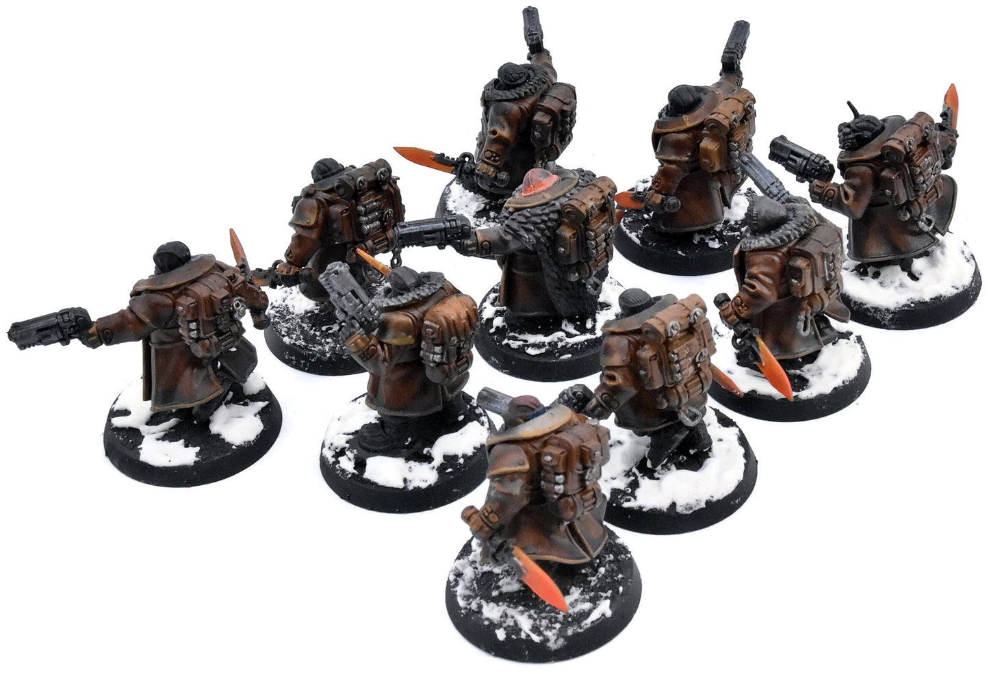 LEAGUES OF VOTANN 10 Hernkyn Yaegirs #1 PRO PAINTED Warhammer 40K 3843