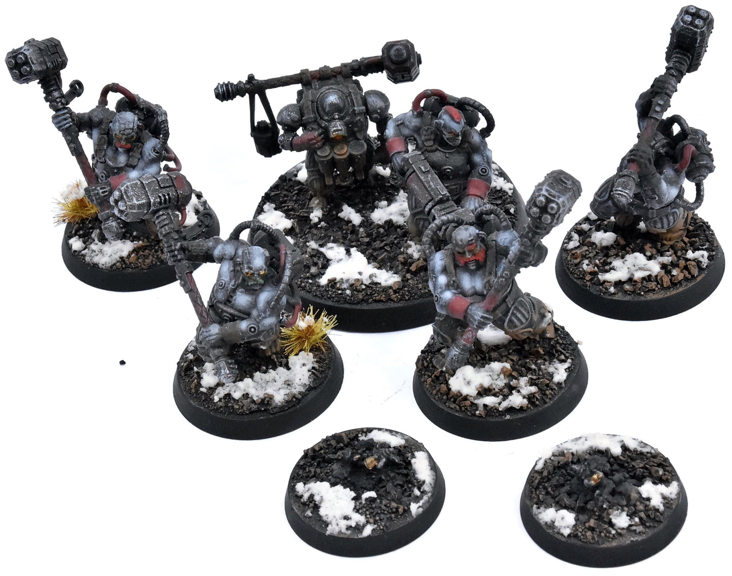 LEAGUES OF VOTANN Cthonian Beserks #1 PRO PAINTED Warhammer 40K 3867