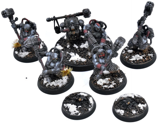 LEAGUES OF VOTANN Cthonian Beserks #1 PRO PAINTED Warhammer 40K 3867