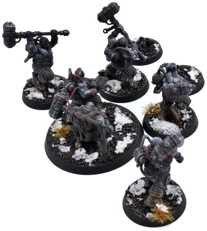 LEAGUES OF VOTANN Cthonian Beserks #1 PRO PAINTED Warhammer 40K 3867