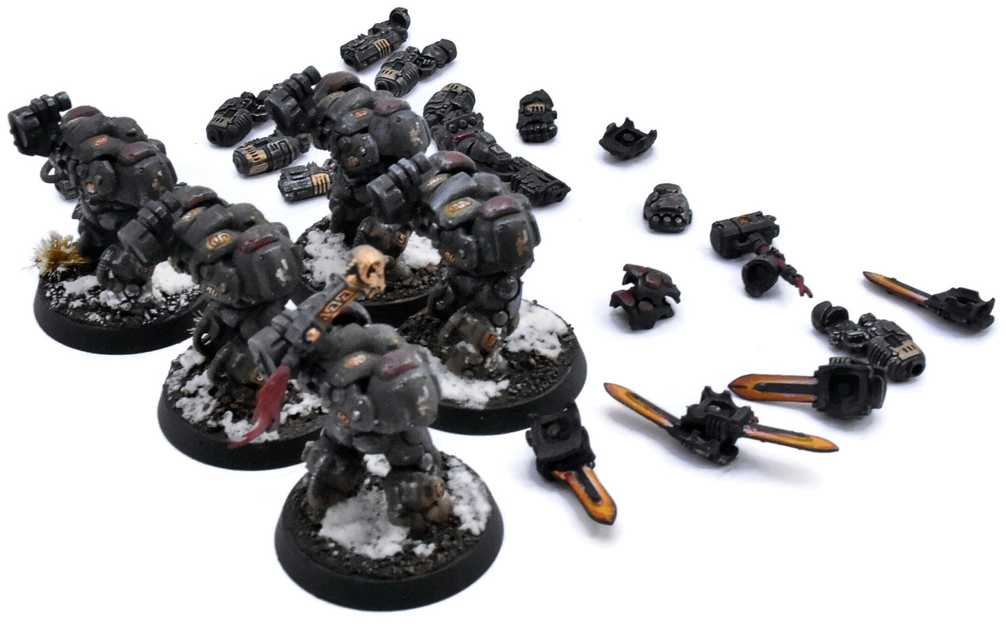 LEAGUES OF VOTANN 5 Einhyr Hearthguard #4 PRO PAINTED Magnetized 40K 3874