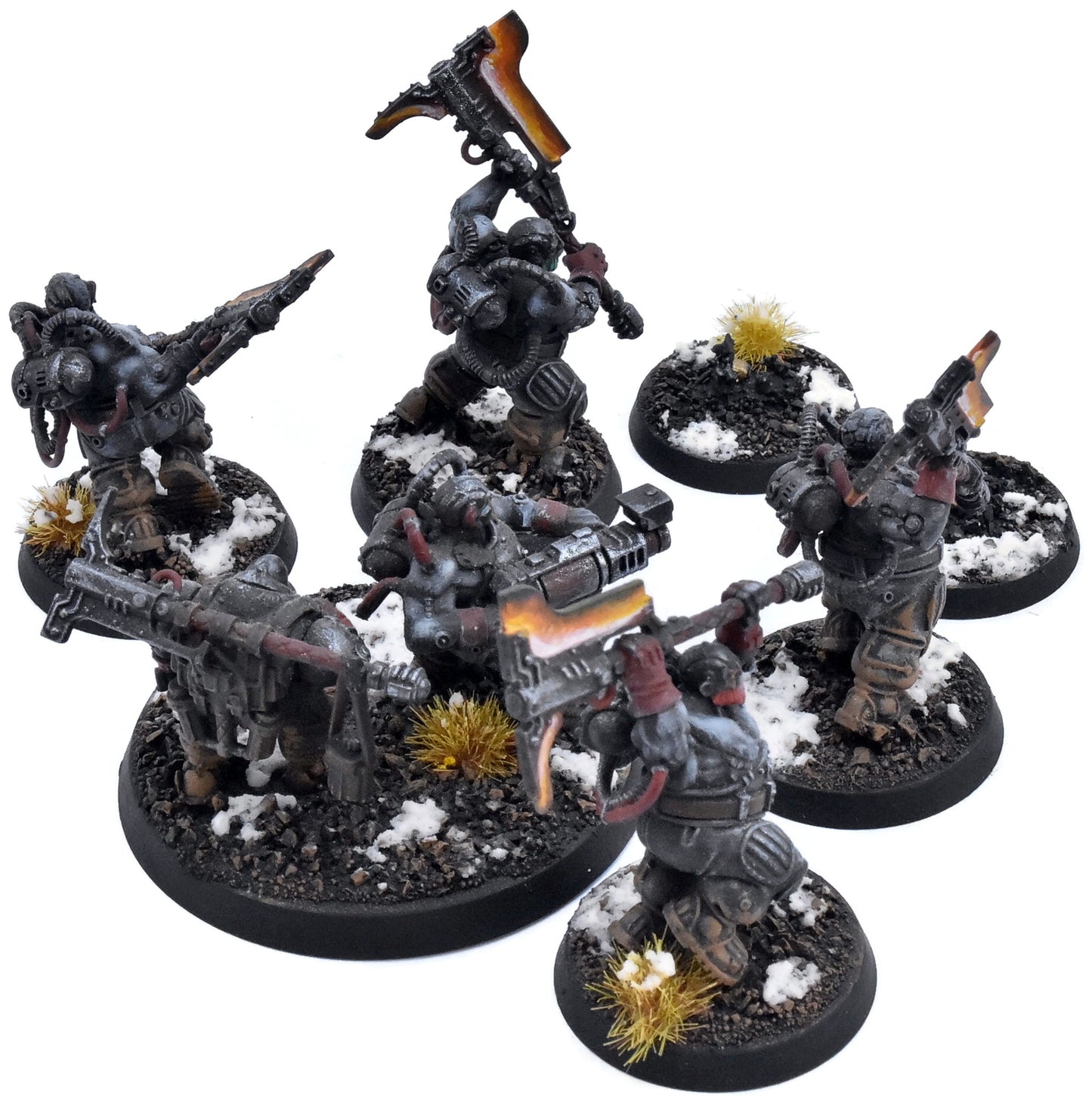 LEAGUES OF VOTANN Cthonian Beserks #2 PRO PAINTED Warhammer 40K 3898