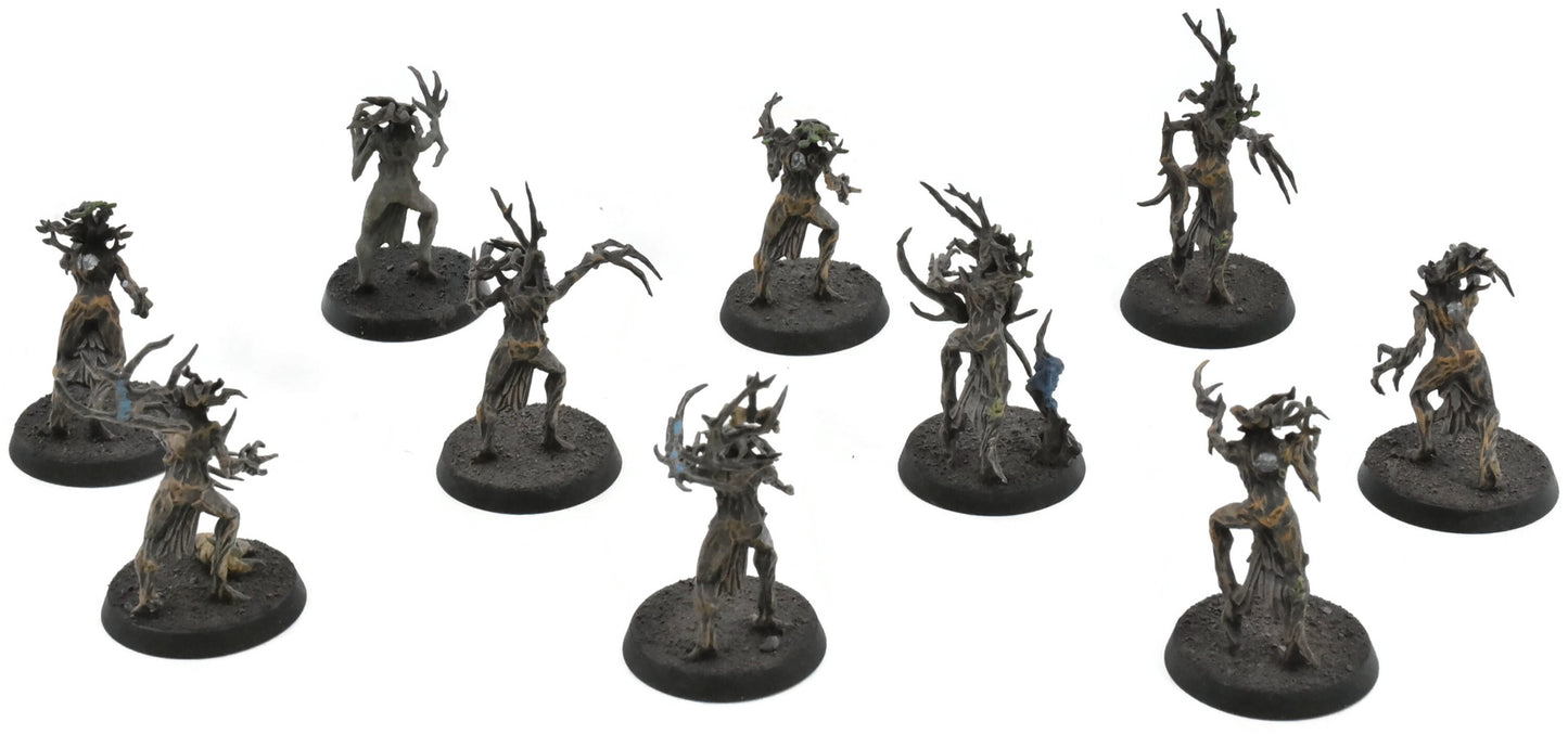 SYLVANETH 10 Dryads #1 PRO PAINTED Warhammer Sigmar 6590