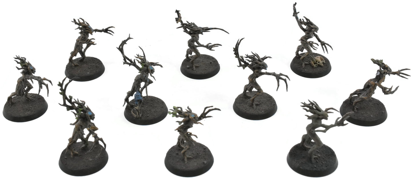 SYLVANETH 10 Dryads #1 PRO PAINTED Warhammer Sigmar 6590