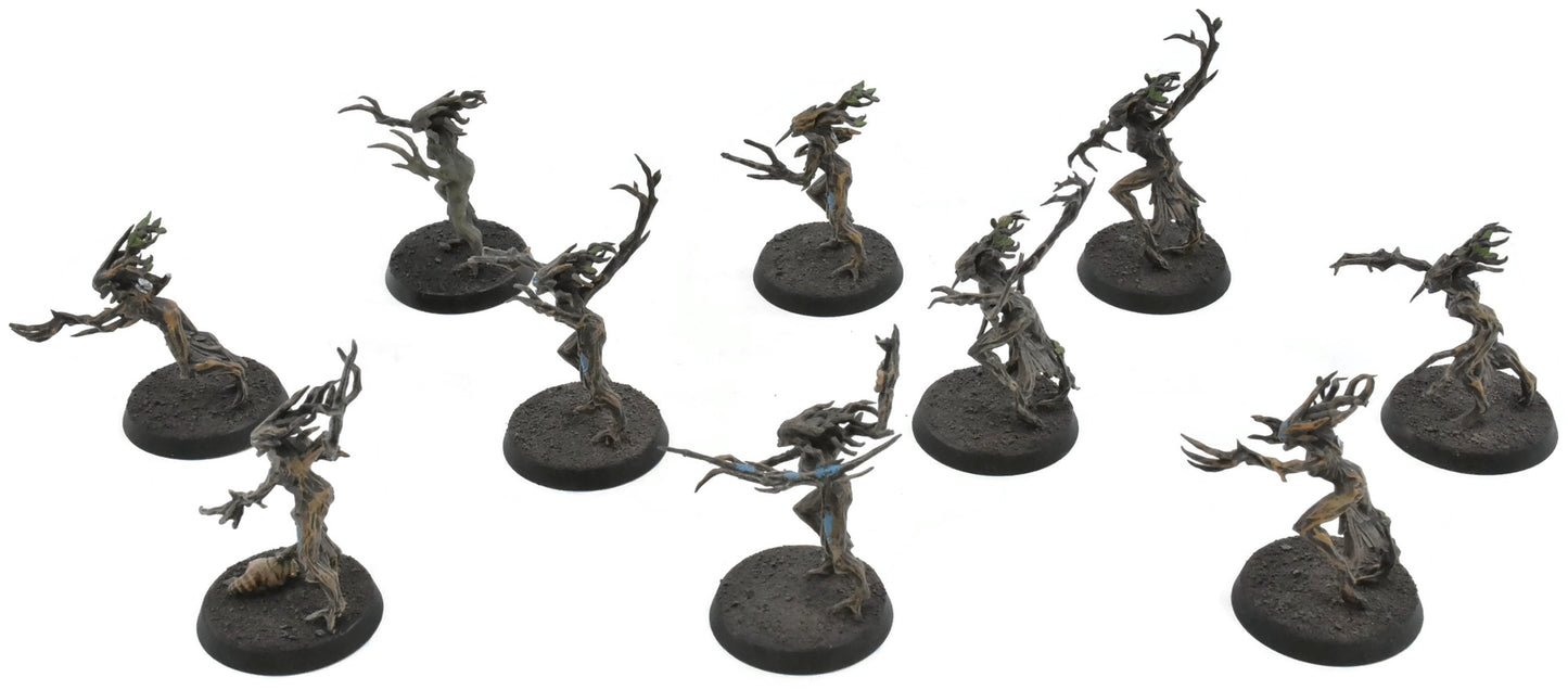 SYLVANETH 10 Dryads #1 PRO PAINTED Warhammer Sigmar 6590