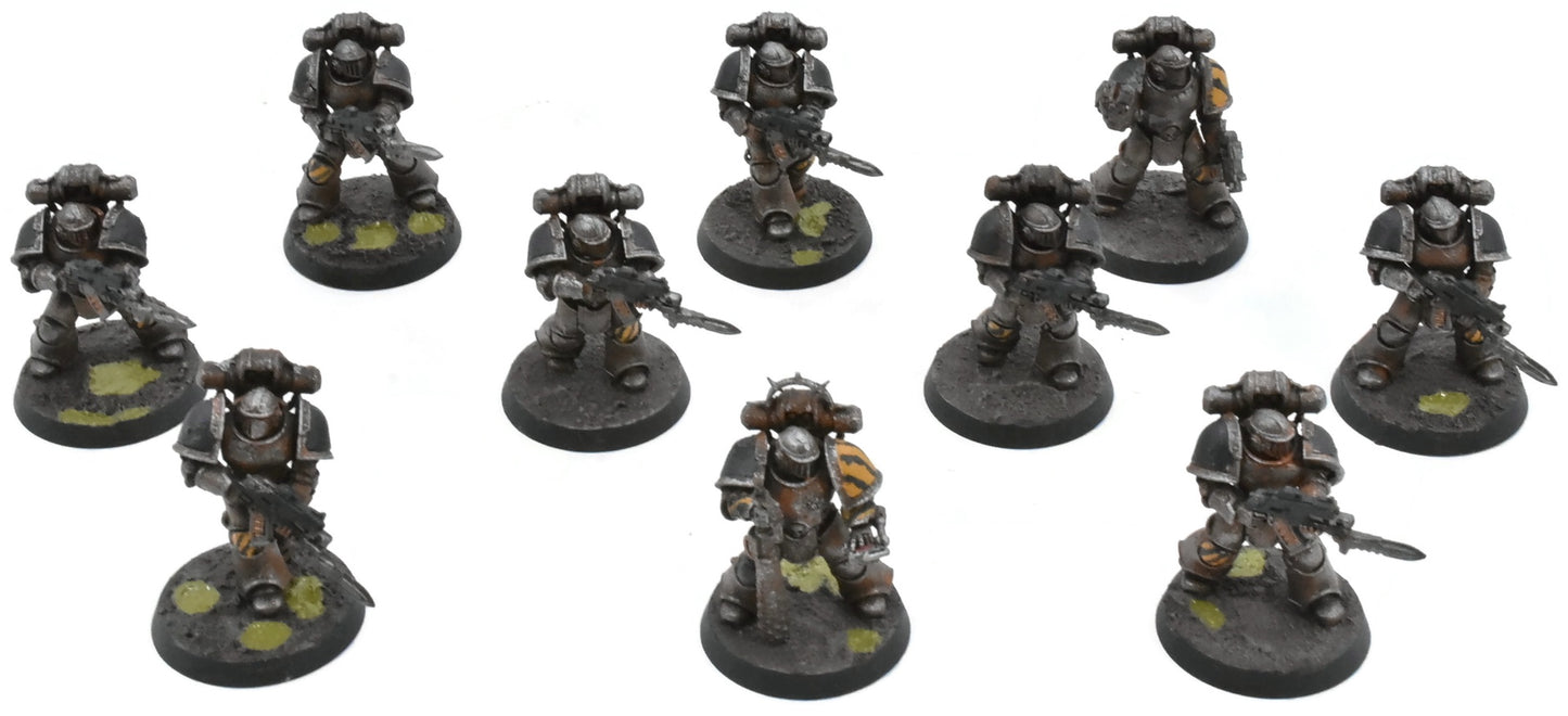 LOYALIST LEGIONS 10 Warriors Legionaries #1 PRO PAINTED Horus Heresy 6699