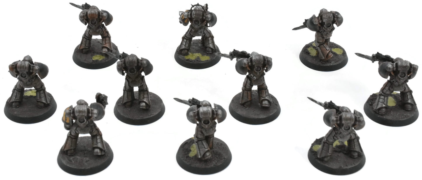 LOYALIST LEGIONS 10 Warriors Legionaries #1 PRO PAINTED Horus Heresy 6699