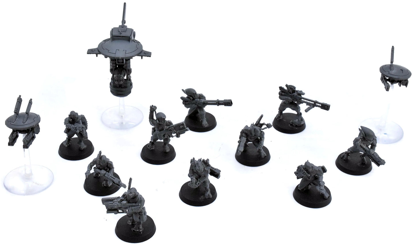 TAU EMPIRE 10 Pathfinder Team #1 Warhammer 40K 4048