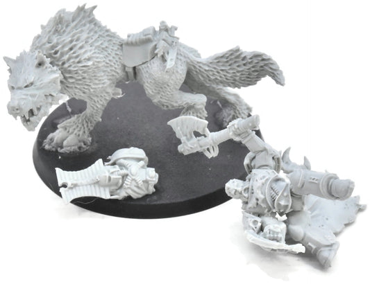 SPACE WOLVES Harald Wolf Lord On Thunderwolf #1 Warhammer 40K 6828