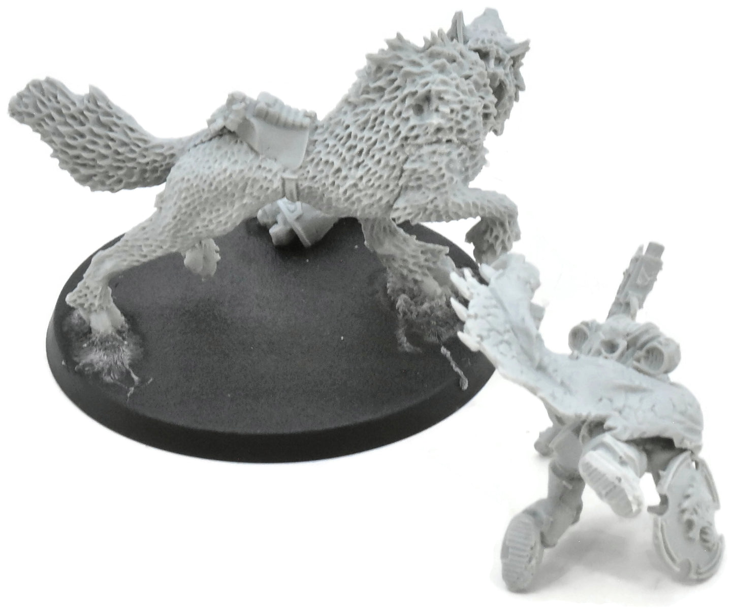 SPACE WOLVES Harald Wolf Lord On Thunderwolf #1 Warhammer 40K 6828