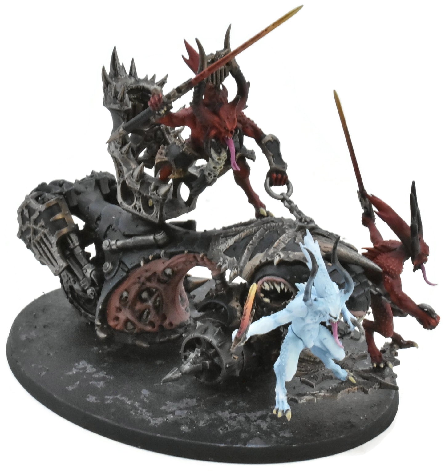 BLADES OF KHORNE Blood Throne #1 WELL PAINTED Warhammer Sigmar 6842