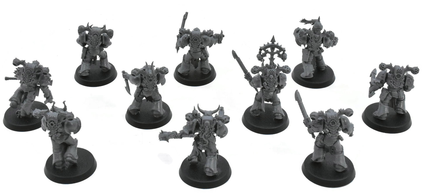 CHAOS SPACE MARINES 10 Chaos Space Marines #1 Warhammer 40K 6866