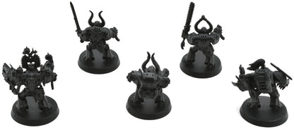 CHAOS SPACE MARINES 5 Legionaries #1 Warhammer 40K Old Sculpt 6897