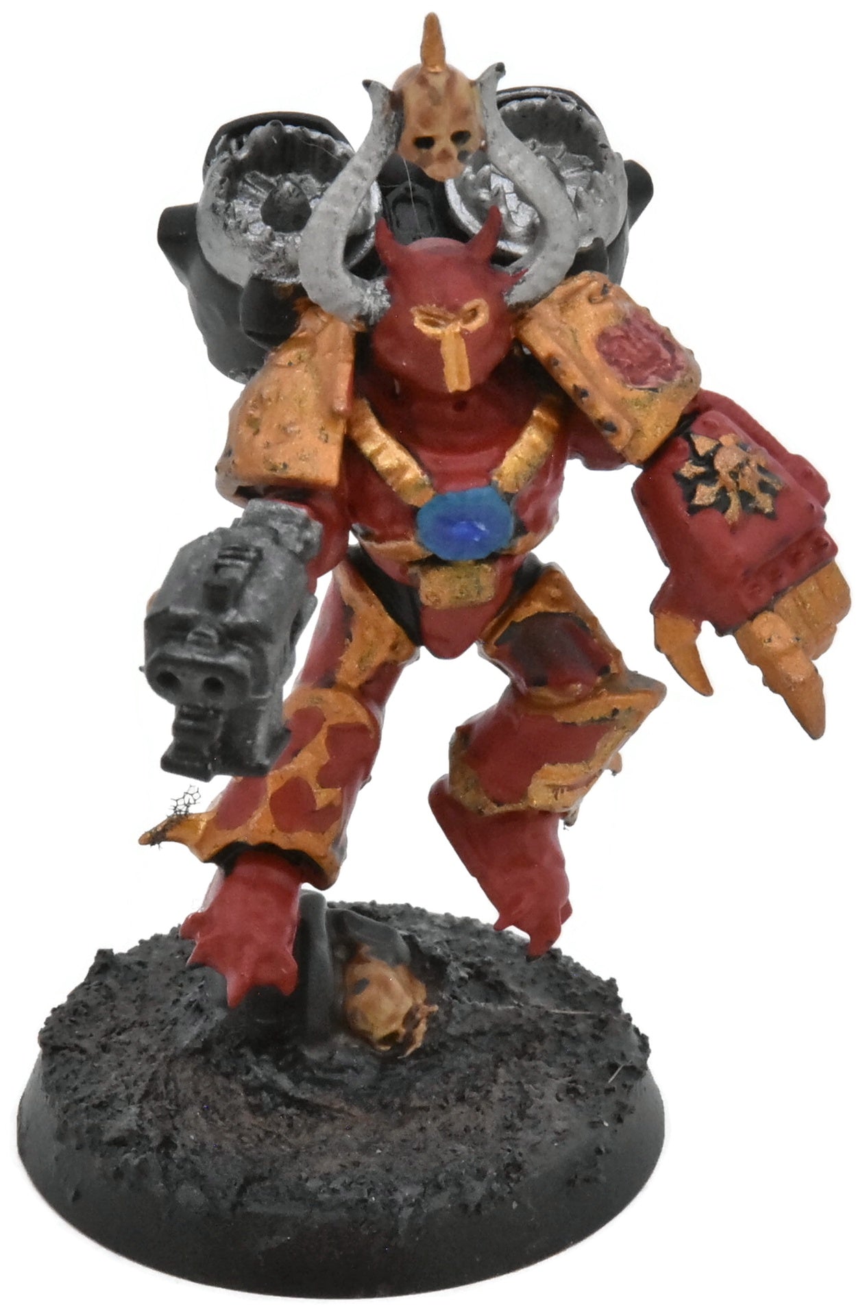 CHAOS SPACE MARINES Chaos Lord With Jump Pack #1 Warhammer 40K 7023