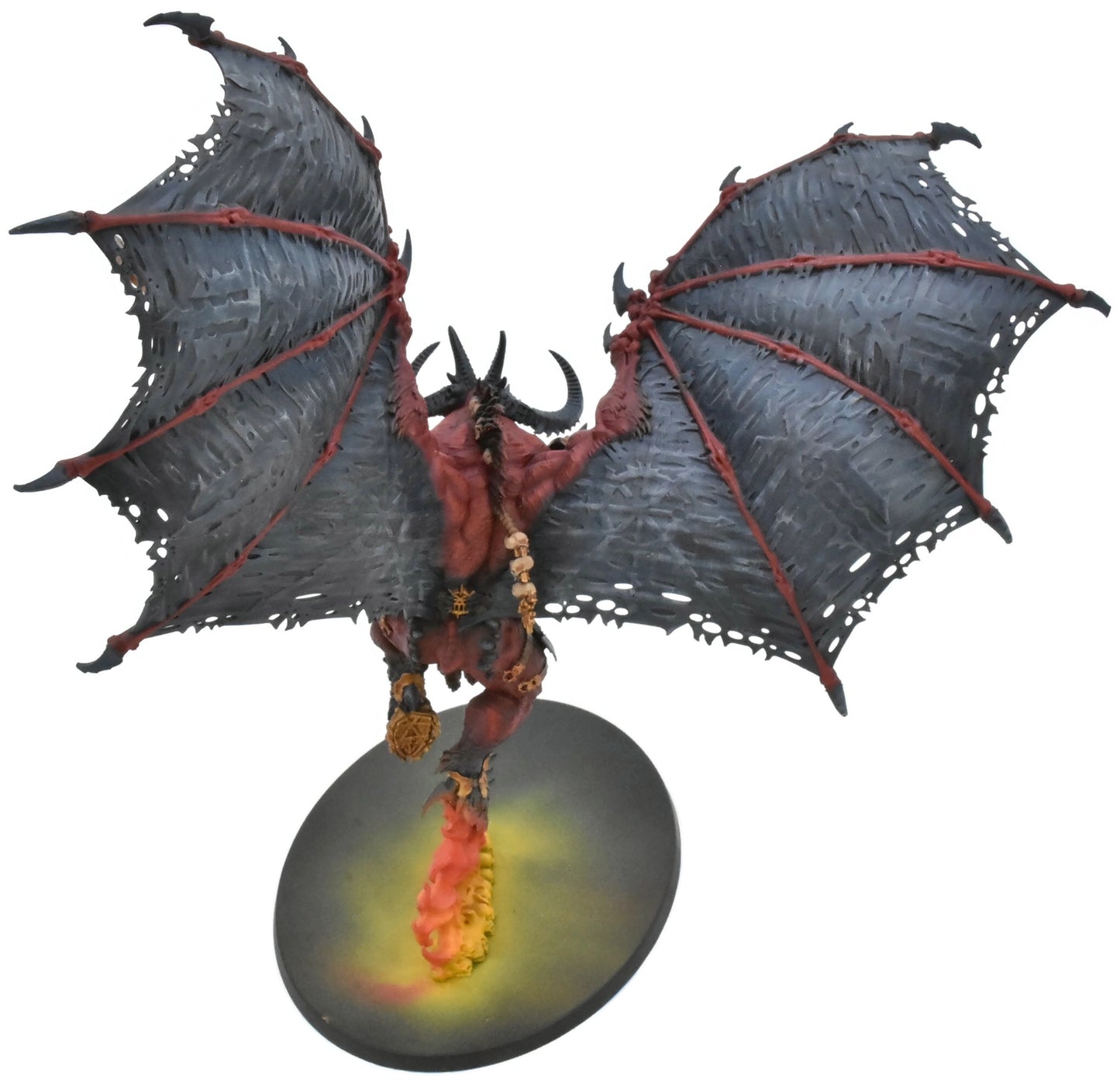 BLADES OF KHORNE Bloodthirster Of Khorne #1 WELL PAINTED Sigmar 7061