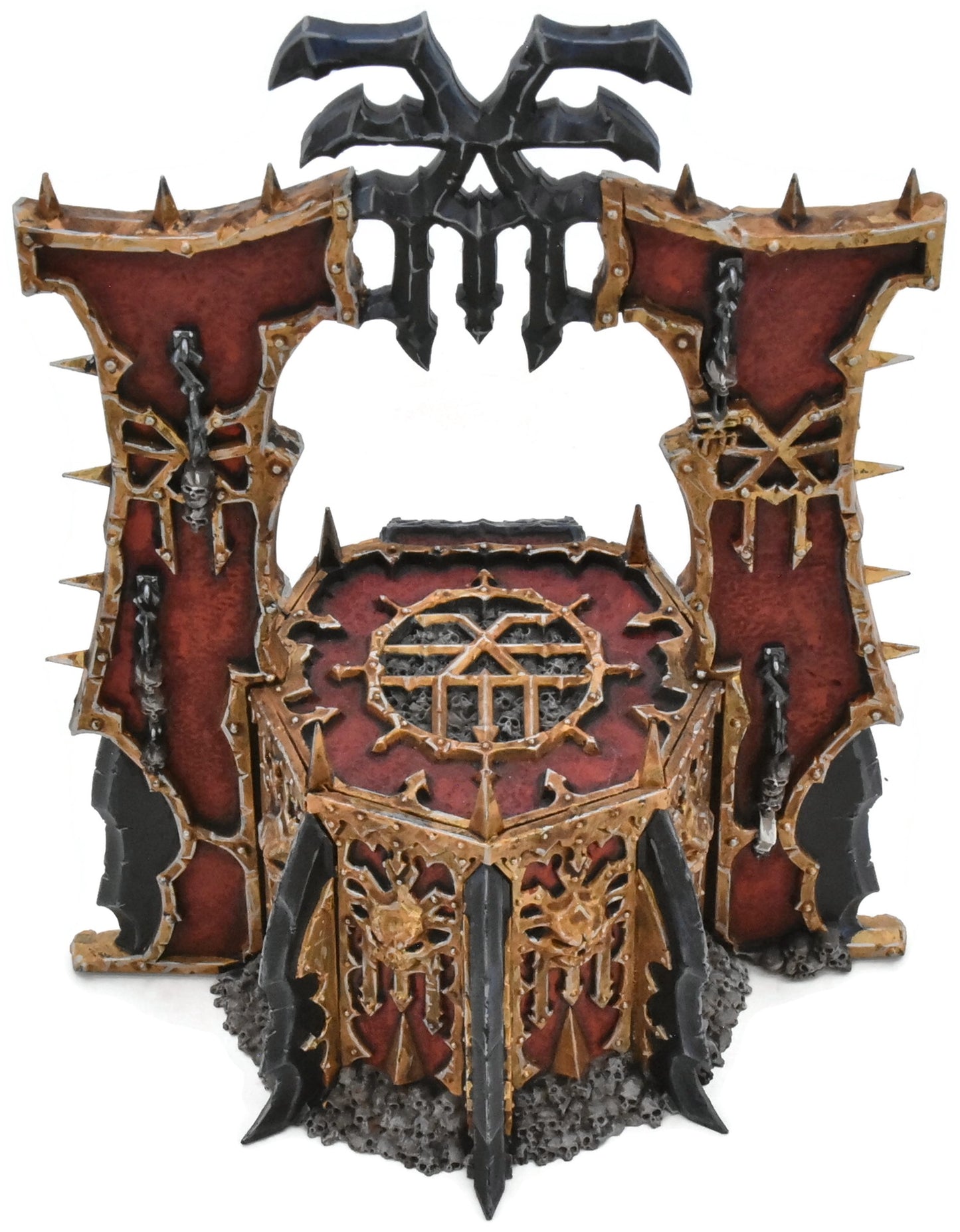 BLADES OF KHORNE Skull Altar #1 WELL PAINTED Warhammer Sigmar 7085