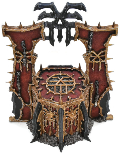 BLADES OF KHORNE Skull Altar #1 WELL PAINTED Warhammer Sigmar 7085