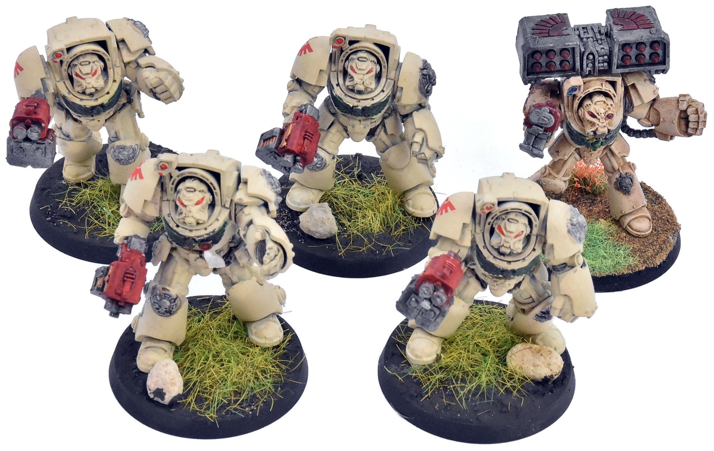 DARK ANGELS 5 Deathwing Terminator #1 INCOMPLETE Warhammer 40K 4406
