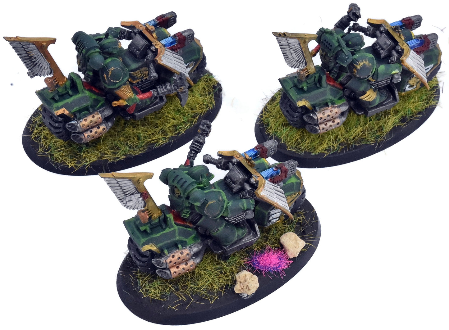 DARK ANGELS 3 Ravenwing Black Knights #2 Warhammer 40K 4413