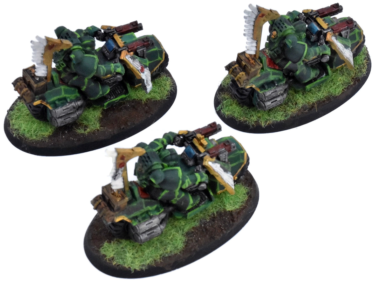 DARK ANGELS 3 Ravenwing Black Knights #3 Warhammer 40K 4420
