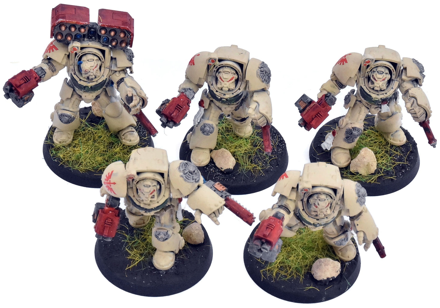 DARK ANGELS 5 Deathwing Terminator #2 Warhammer 40K 4437